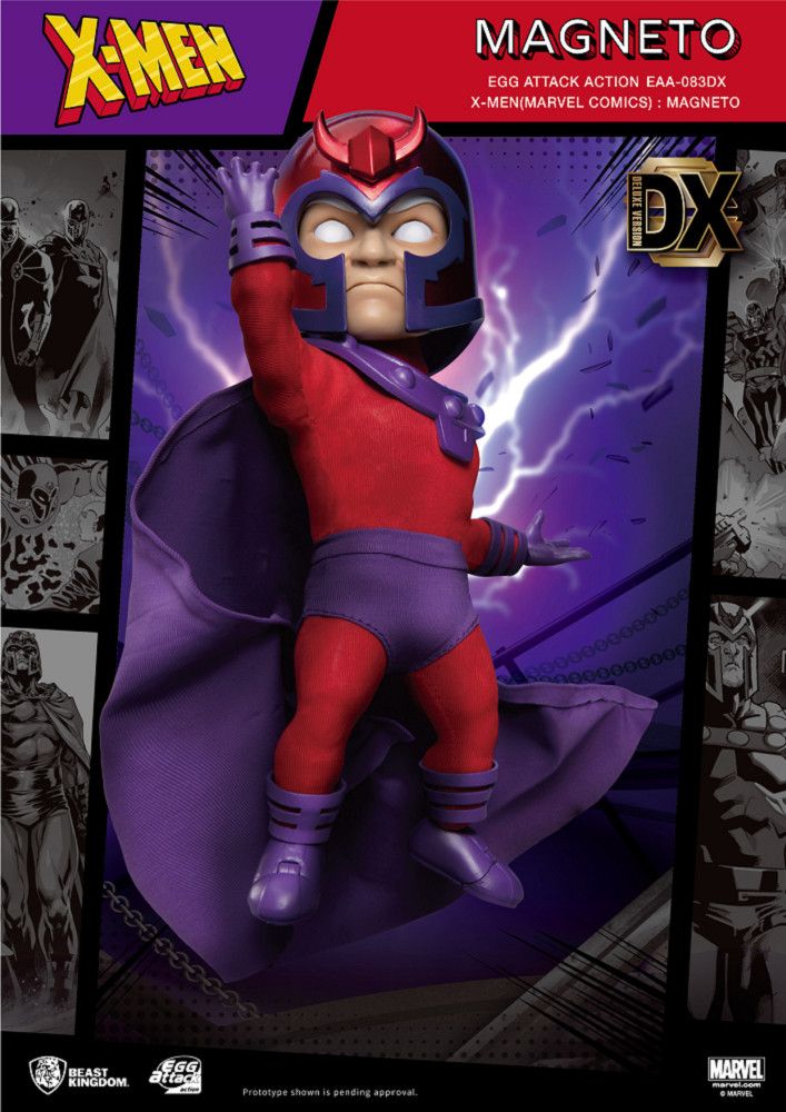 Marvel X-Men Egg Attack Magneto Deluxe Version Action Figure (EAA-083DX)