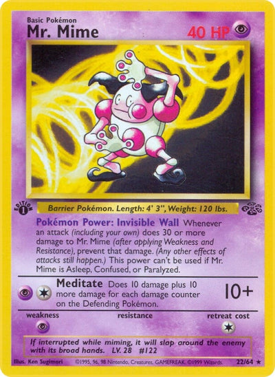 Mr. Mime (22) (22/64) [Jungle]