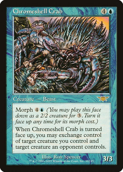 Chromeshell Crab (32) [Legions]