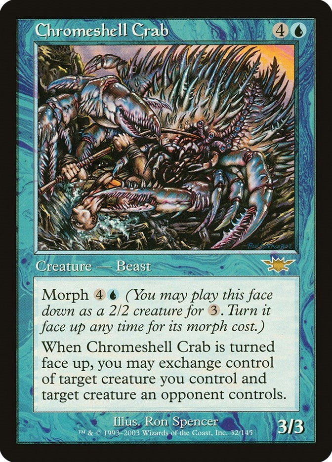 Chromeshell Crab (32) [Legions]