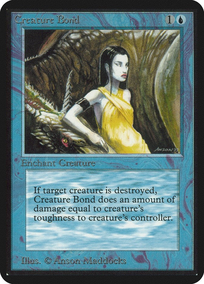 Image for Creature Bond [Alpha Edition] - Magic: The Gathering