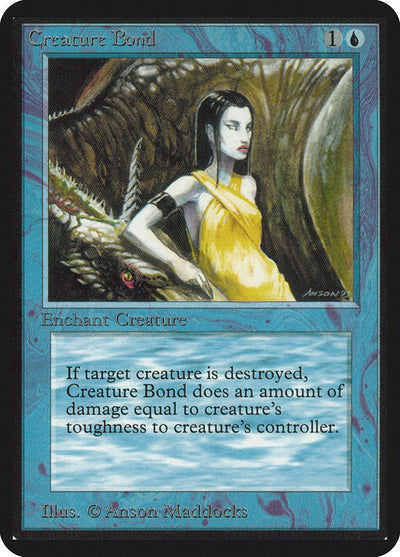 Creature Bond [LEA-55] - [Alpha Edition] (English)