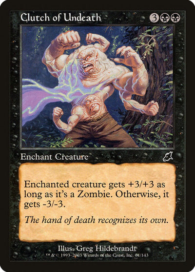Clutch of Undeath [SCG-61] - [Scourge] (English)