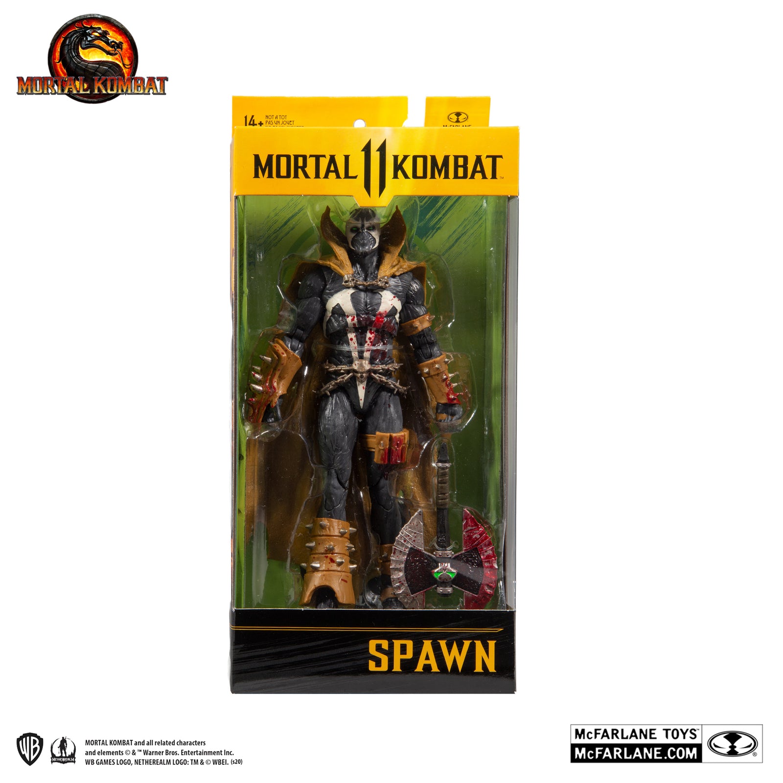 McFarlane Toys Mortal Kombat Spawn (Bloody McFarlane Classic)