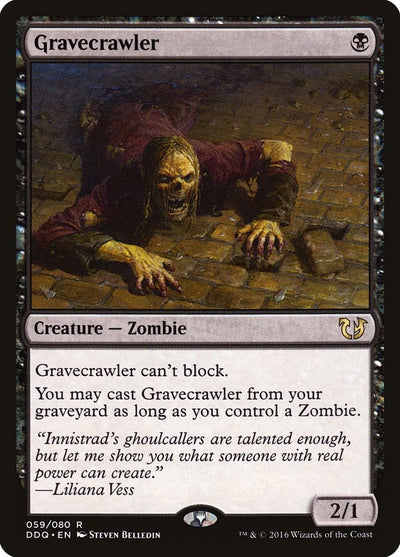 Gravecrawler [DDQ-59] - [Duel Decks: Blessed vs. Cursed] (English)