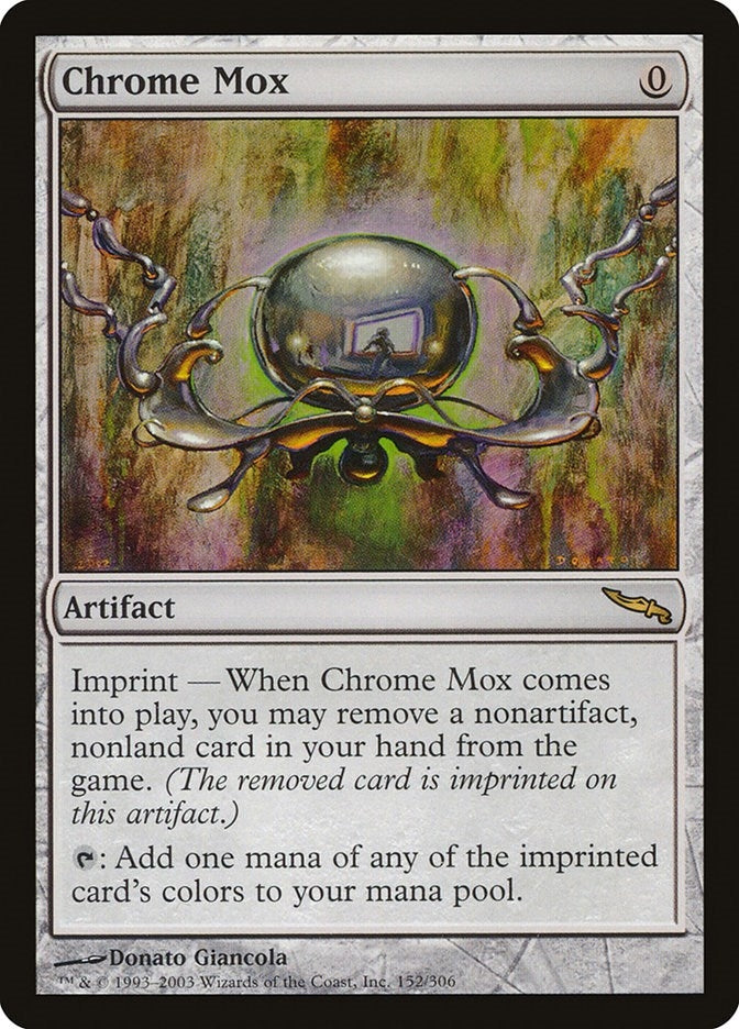Image for Chrome Mox (152) [Mirrodin] - Magic: The Gathering