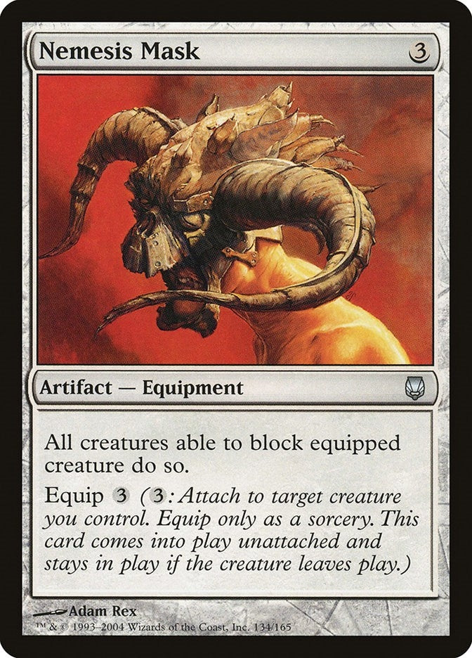 Image for Nemesis Mask (134) [Darksteel] - Magic: The Gathering