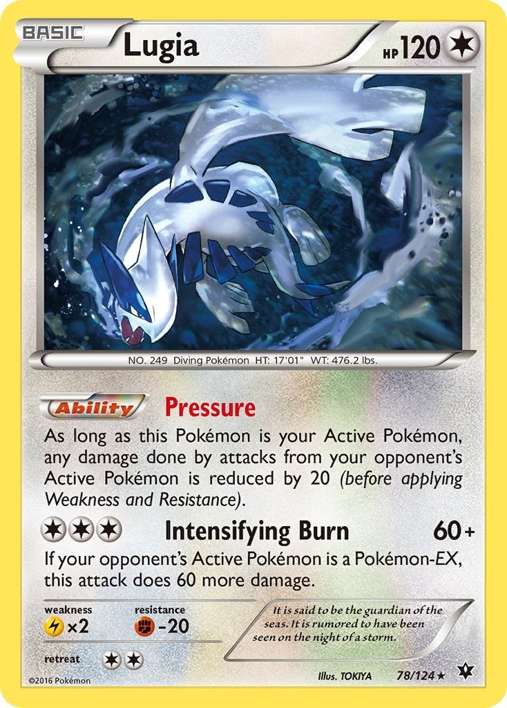 Image for Lugia (78/124) [XY - Fates Collide] - Pokemon