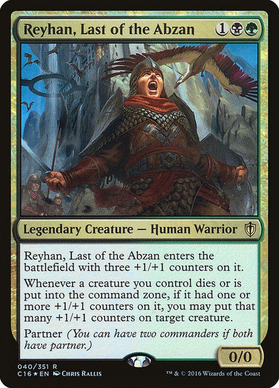 Reyhan, Last of the Abzan [C16-40] - [Commander 2016] (English)