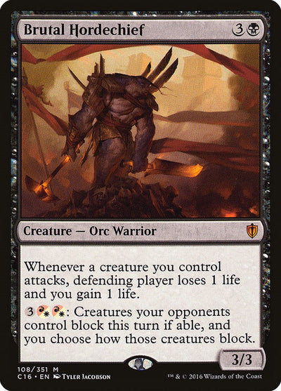 Brutal Hordechief [C16-108] - [Commander 2016] (English)