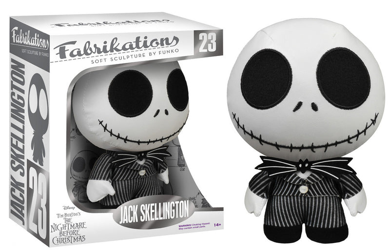 Funko Nightmare Before Christmas Fabrikations Plush Jack Skellington
