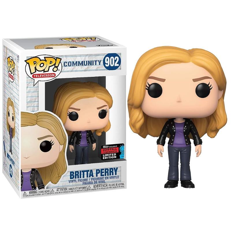 Funko Pop Community Britta Perry #902 2019 NYCC Fall Convention Exclusive