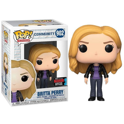 Funko Pop! Television Community Britta Perry #902 2019 Fall Convention Exclusive in box