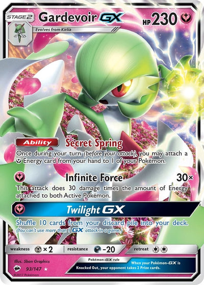 Gardevoir GX (93/147) [SM - Burning Shadows]