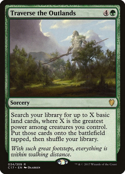 Traverse the Outlands [C17-34] - [Commander 2017] (English)
