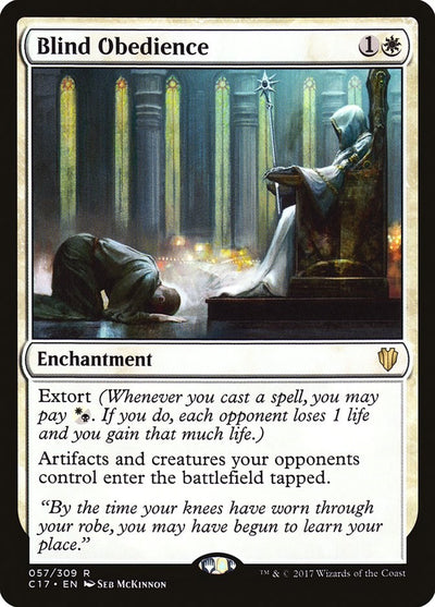Blind Obedience [C17-57] - [Commander 2017] (English)