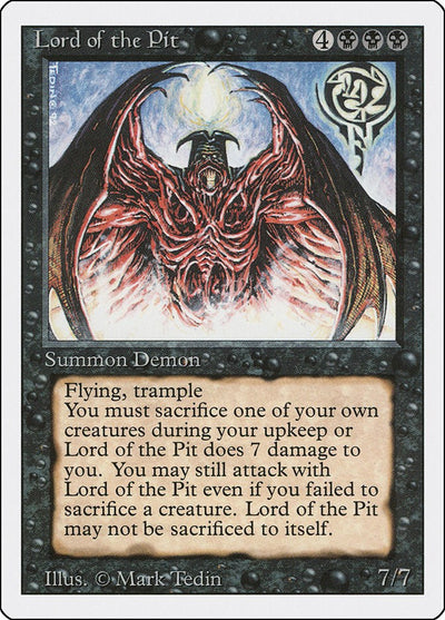 Lord of the Pit [3ED-116] - [Revised Edition] (English)