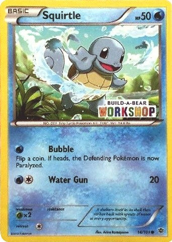 Squirtle - 14/101 (Build-A-Bear Workshop Exclusive) (014/101) [Miscellaneous Cards & Products]