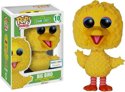 Funko Pop! Sesame Street - Big Bird #10 Barnes & Noble Exclusive (Flocked)