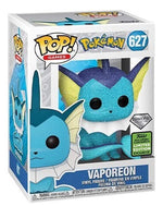 Funko Pop! Pokémon Vaporeon #627 – Diamond Collection Exclusive 2021 Spring Convention Limited Edition