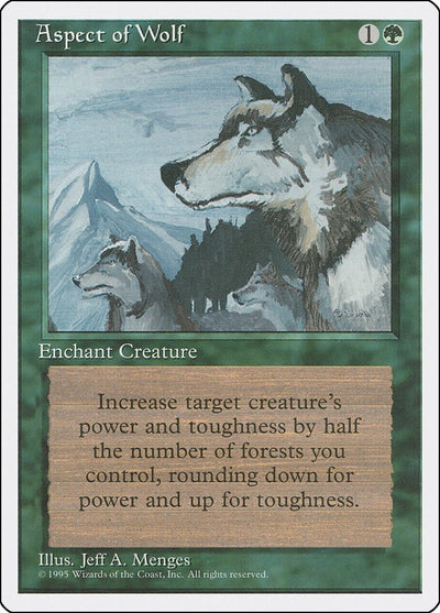 Aspect of Wolf [4ED-233] - [Fourth Edition] (English)