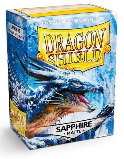 Dragon Shield Matte Sleeves - Sapphire (100-Pack)
