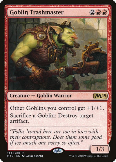 Goblin Trashmaster [M19-144] - [Core Set 2019] (English)