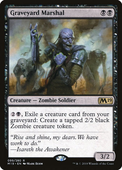 Graveyard Marshal [M19-99] - [Core Set 2019] (English)