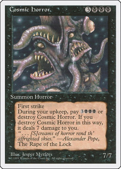 Cosmic Horror [4ED-126] - [Fourth Edition] (English)