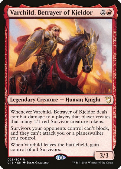 Varchild, Betrayer of Kjeldor [C18-28] - [Commander 2018] (English)