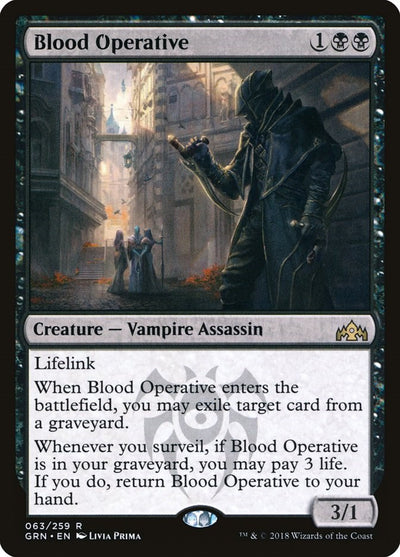 Blood Operative [GRN-63] - [Guilds of Ravnica] (English)