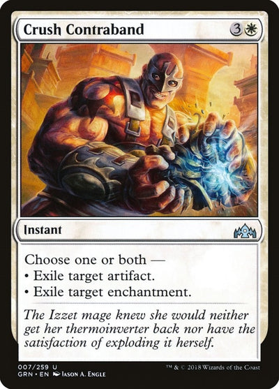 Crush Contraband (7) [Guilds of Ravnica]