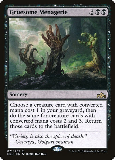 Gruesome Menagerie [GRN-71] - [Guilds of Ravnica] (English)