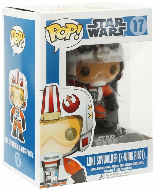 Funko Pop! Star Wars Luke Skywalker X-Wing Pilot #17 in box