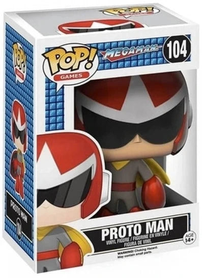 Funko Pop! Mega Man Proto Man #104 in box