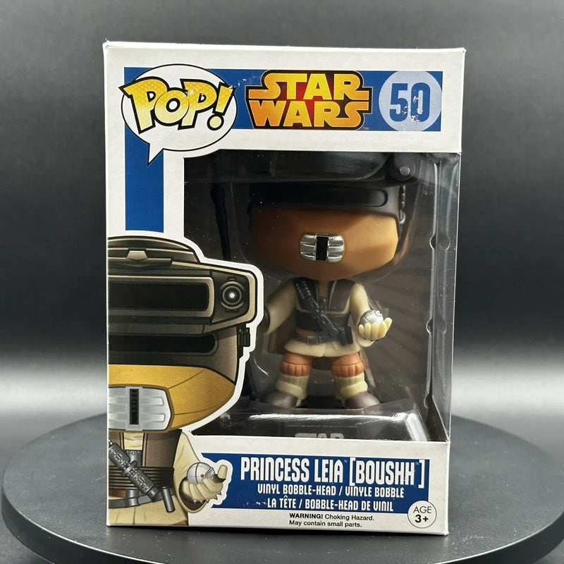 Funko Pop! Star Wars Princess Leia as Boushh #50 in box