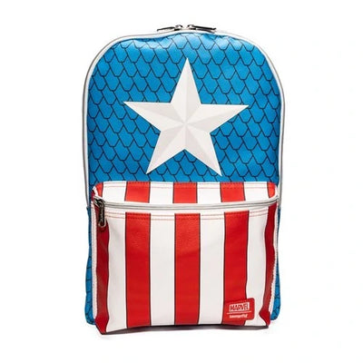 Captain America Cosplay Backpack with Pin Set - Entertainment Earth Exclusive - Image 1
