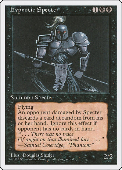 Hypnotic Specter [4ED-142] - [Fourth Edition] (English)