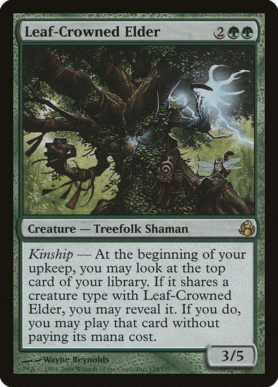 Leaf-Crowned Elder [MOR-128] - [Morningtide] (English)