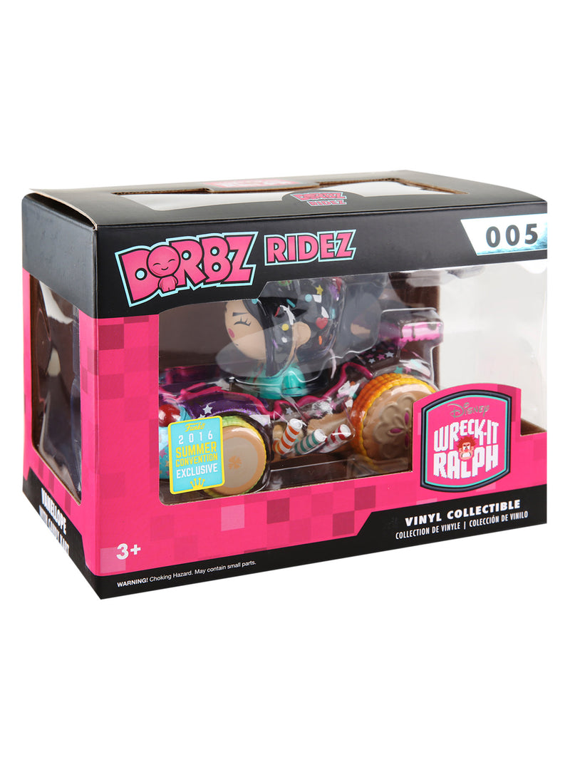 Dorbz Ridez Disney Wreck-it Ralph Vanellope With Candy Kart #005 2016 Summer Convention Exclusive