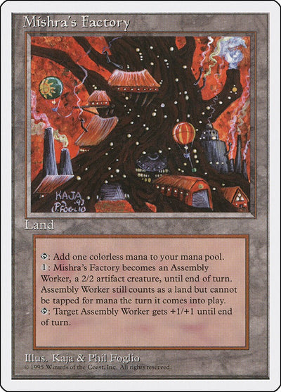 Mishra's Factory [4ED-361] - [Fourth Edition] (English)