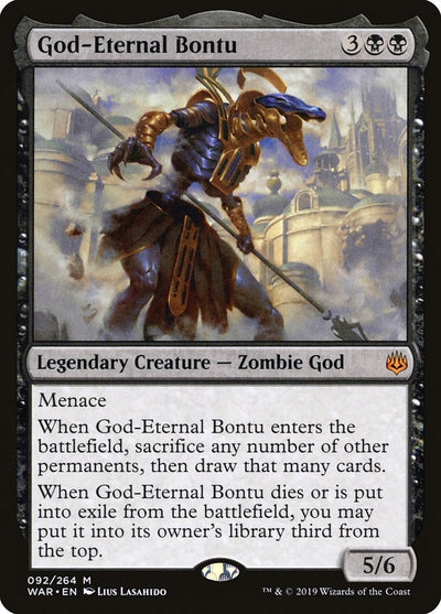 God-Eternal Bontu [WAR-92] - [War of the Spark] (English)