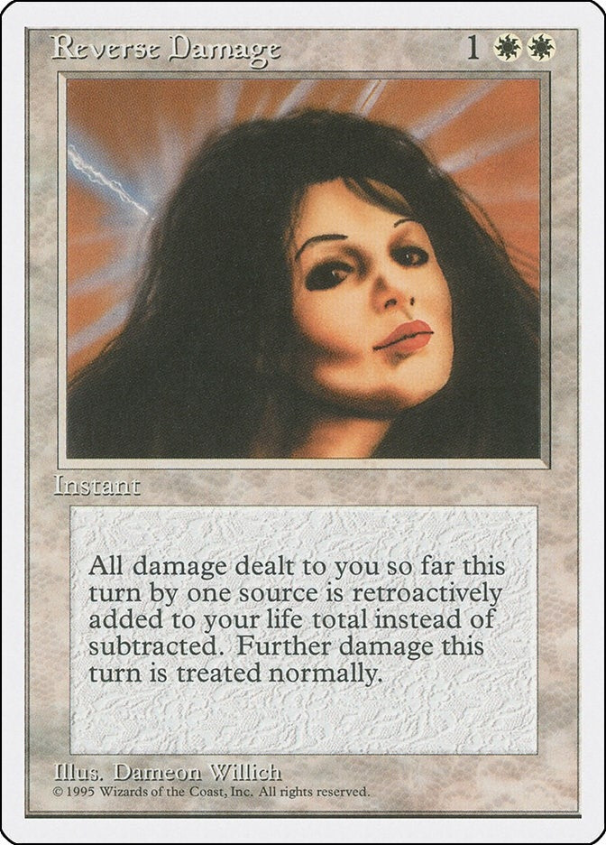 Image for Reverse Damage [Fourth Edition] - Magic: The Gathering