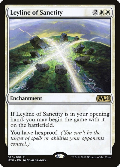 Leyline of Sanctity (26) [Core Set 2020]