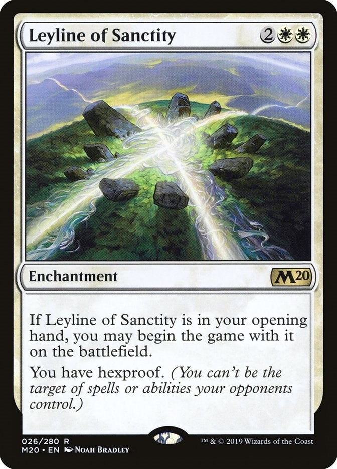 Leyline of Sanctity (26) [Core Set 2020]