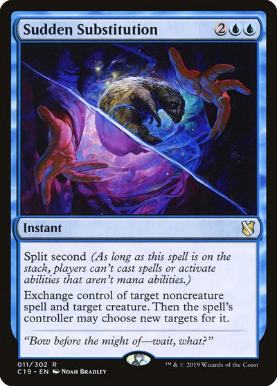 Sudden Substitution [C19-11] - [Commander 2019] (English)