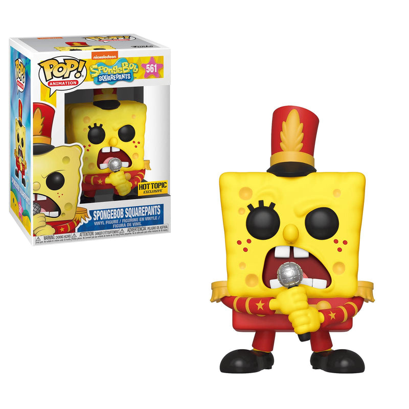 Funko Pop SpongeBob SquarePants #561 Band Geeks Hot Topic Exclusive