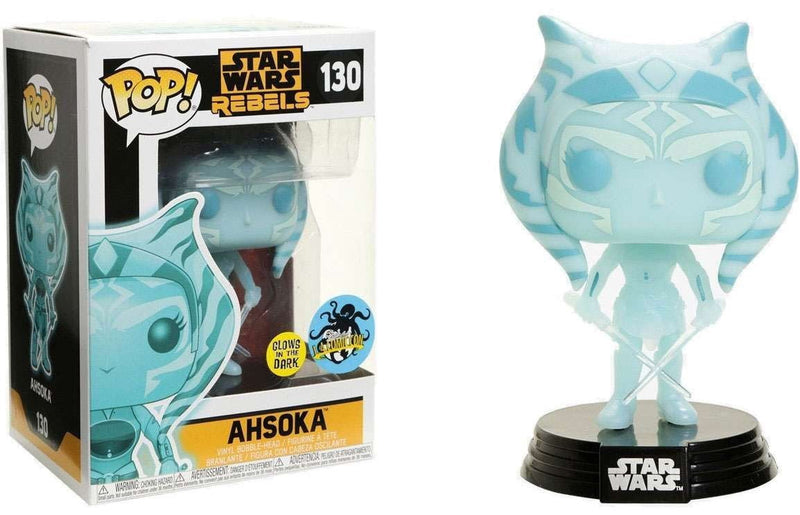 Funko Pop! Star Wars: Rebels – Ahsoka Tano #130 (Holographic Glow, Hot Topic Exclusive)