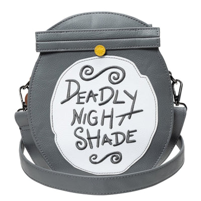 Loungefly Disney The Nightmare Before Christmas – Deadly Night Shade Crossbody Purse [Entertainment Earth Exclusive]