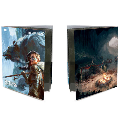 Ultra Pro Folio: Dungeons & Dragons - Barbarian Class w/ Stickers